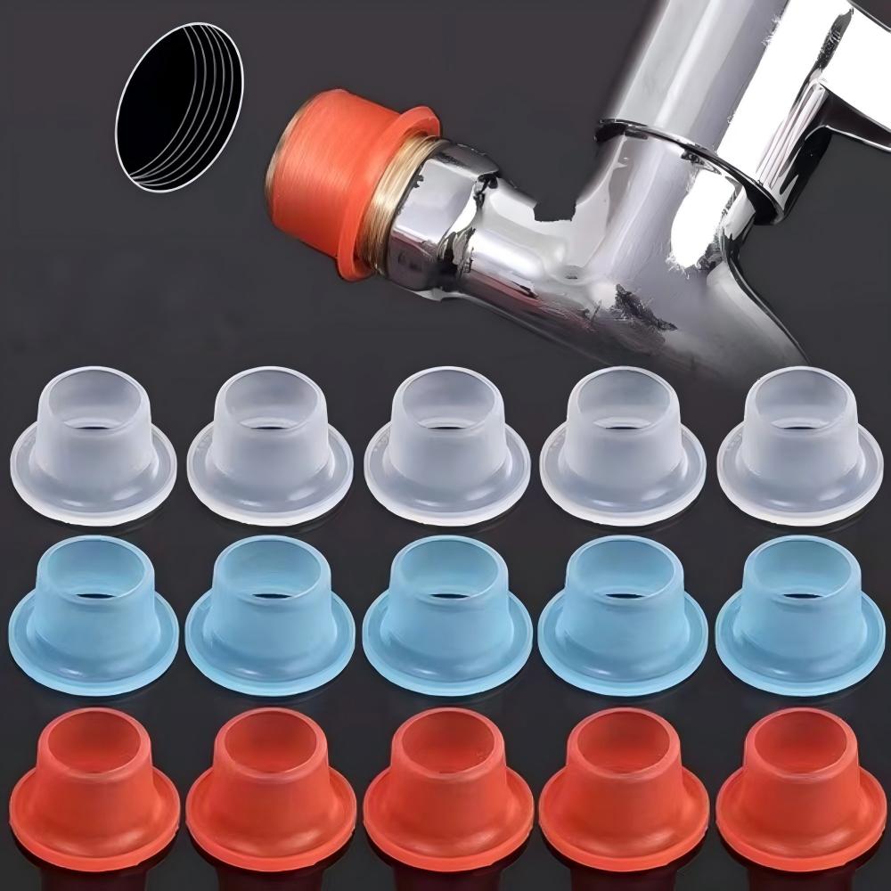 Silicone Tap Washer - Faucet Thread Seal Sleeve Silicone Washer
