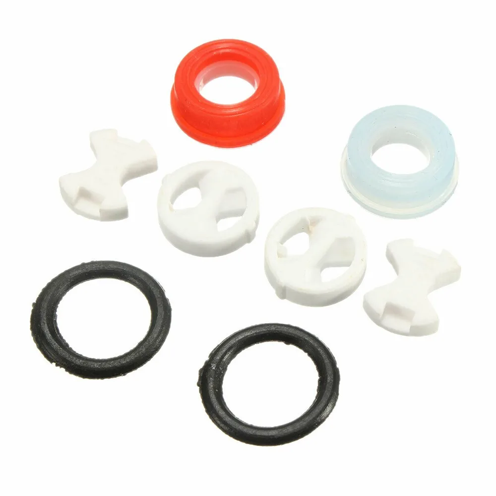 8Pcs/Set Ceramic Disc Silicon  - Silicone Tap Washer ulasan dan harga