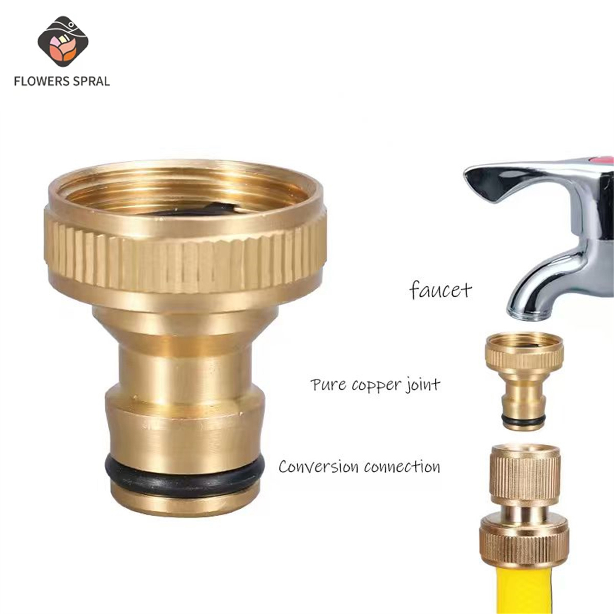 3/4 inch Threaded Garden Water - Compression Fitting Brass ulasan dan harga