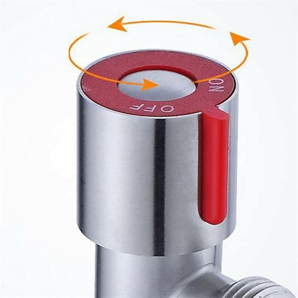 Stainless Steel Hot Cold Inlet - Toilet Fill Valve ulasan dan harga