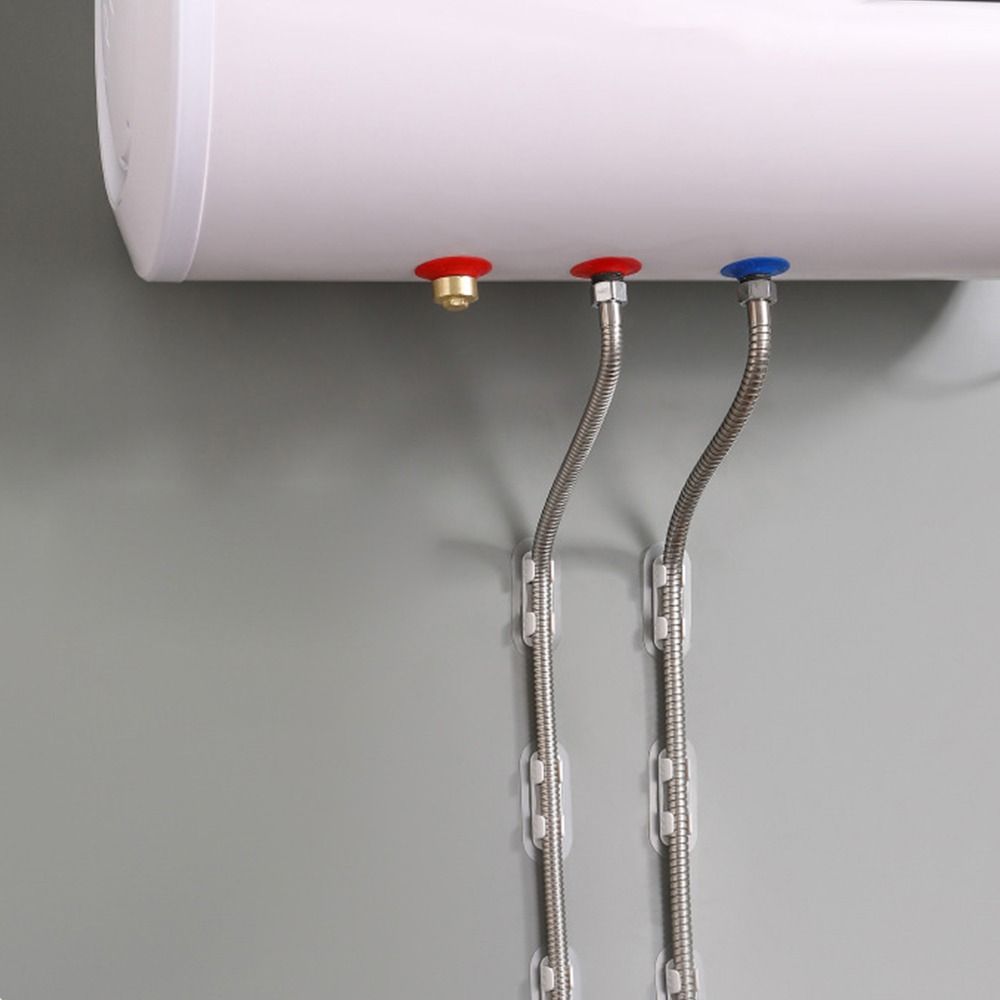 5pcs Plastic Pipe Clamp Hooks  - Drain Pipe Clip ulasan dan harga