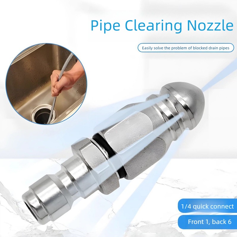 Water Jet High Pressure Spraye - Drain Pipe Clip ulasan dan harga