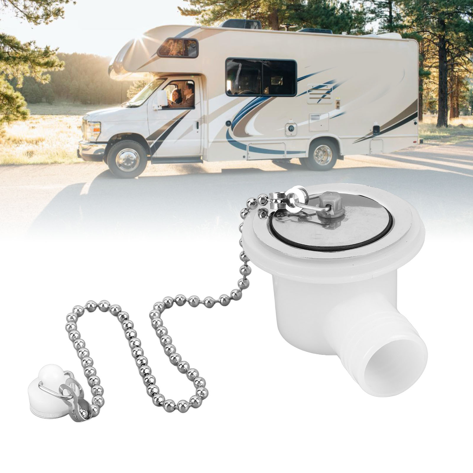 RV Sink Drain Connector Anti C - Drain Pipe Clip ulasan dan harga
