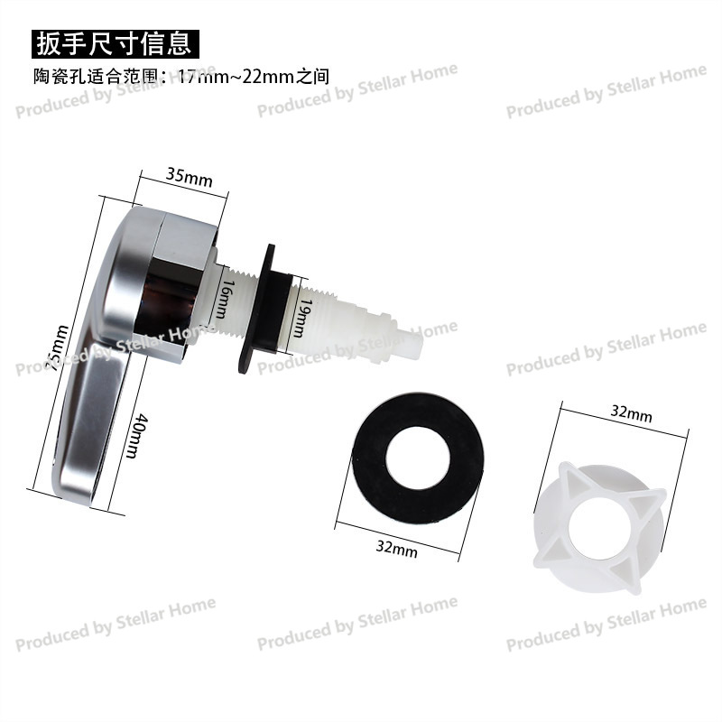 Front Wrench Type Wire Control - Toilet Fill Valve ulasan dan harga