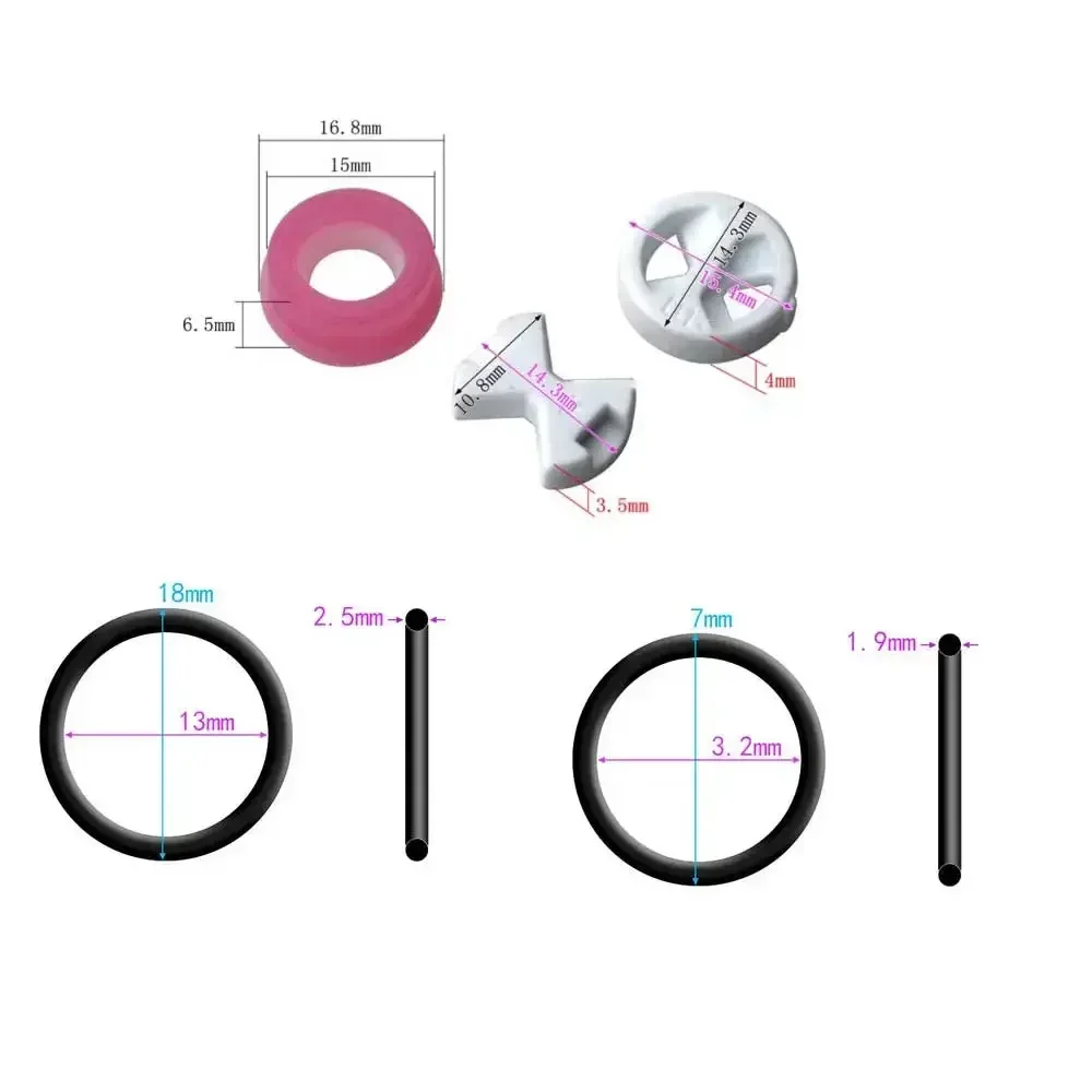 Ceramic Silicon Washer Set Eea - Silicone Tap Washer ulasan dan harga