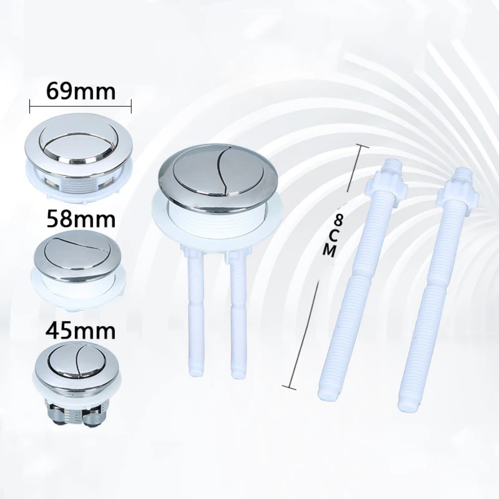 38/48/58MM Dual Push Button Un - Toilet Fill Valve ulasan dan harga
