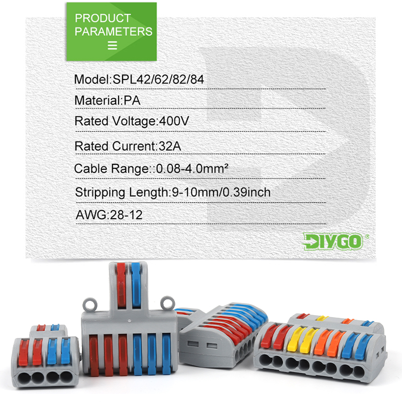 SPL42/62/82/102 Electrical Wir - Push Fit Connector ulasan dan harga