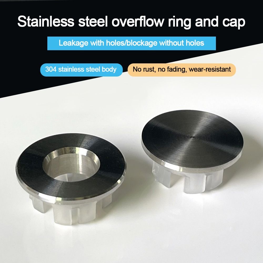 Stainless Steel Sink Overflow  - Drain Pipe Clip ulasan dan harga