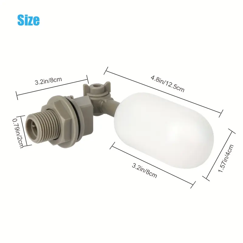 4Pcs Farm Cattle Plastic Water - Float Ball Valve ulasan dan harga
