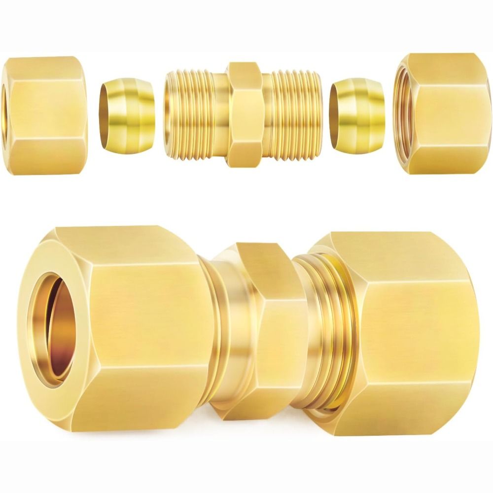 Adapter Brass Brass Compressio - Compression Fitting Brass ulasan dan harga