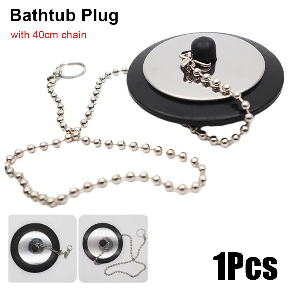 1Pcs Durable Rubber Tub Stoppe - Drain Pipe Clip ulasan dan harga