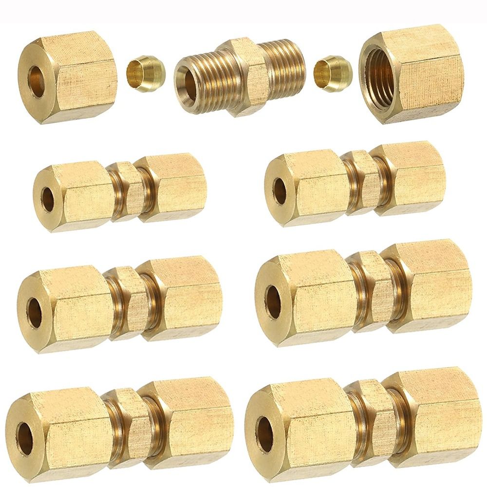 Brass Brass Compression Fittin - Compression Fitting Brass ulasan dan harga