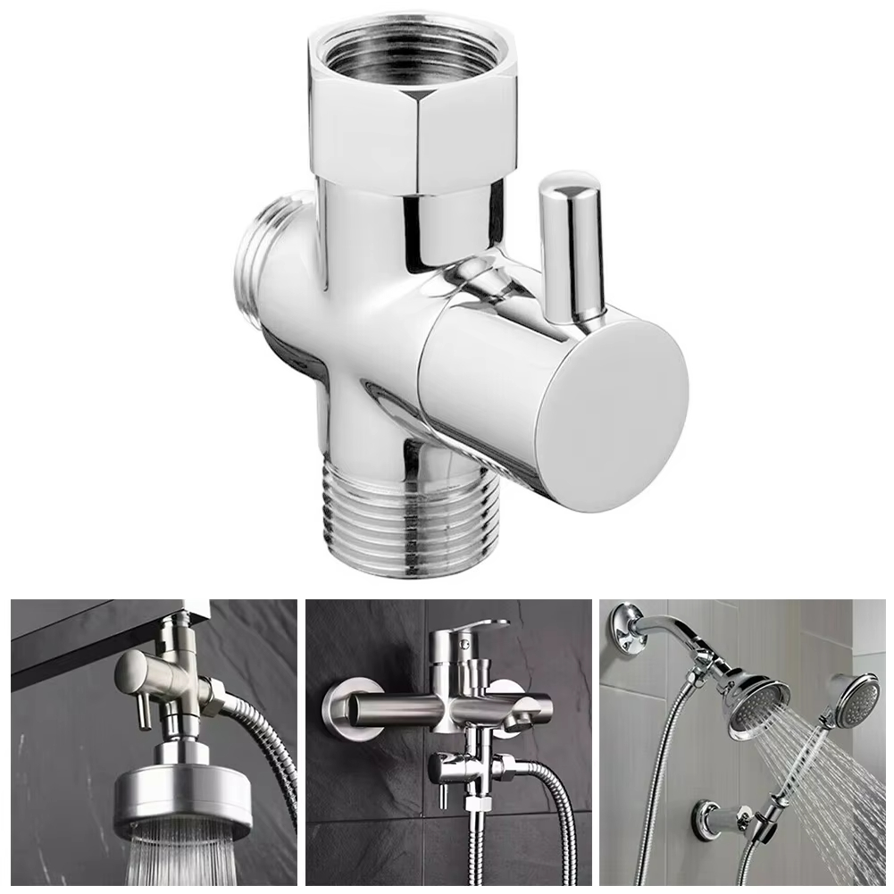 G1/2in 3 Way Diverter Valve T- - Shower Valve Cartridge ulasan dan harga