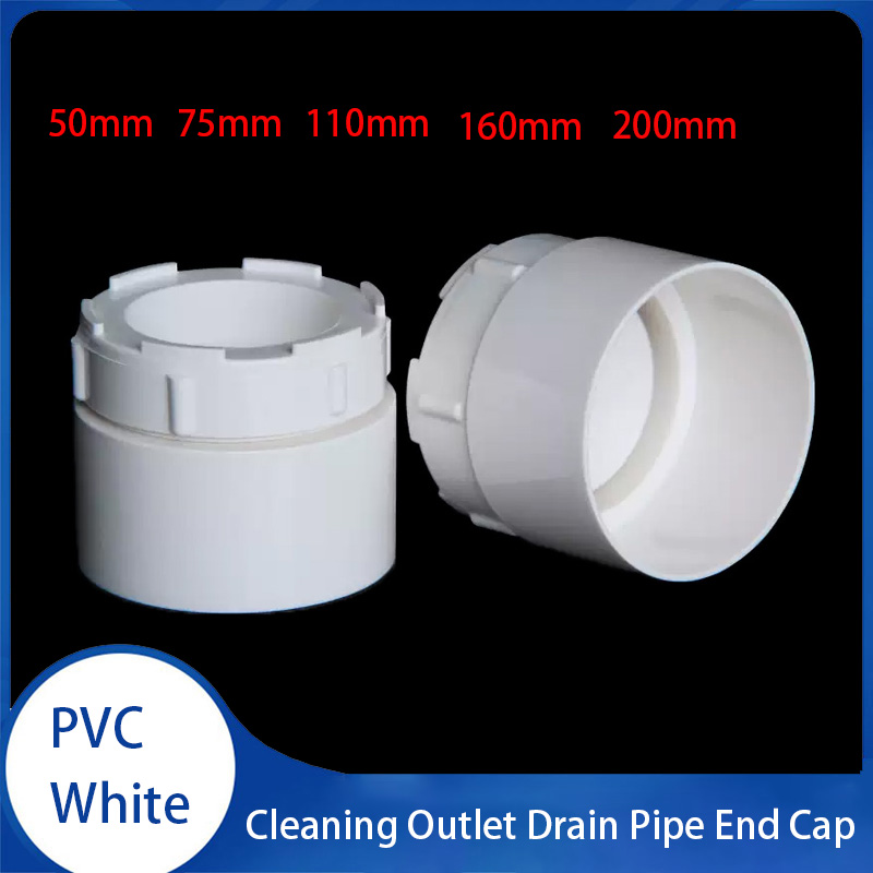 1~10PC White PVC Water Pipe Fe - Drain Pipe Clip ulasan dan harga