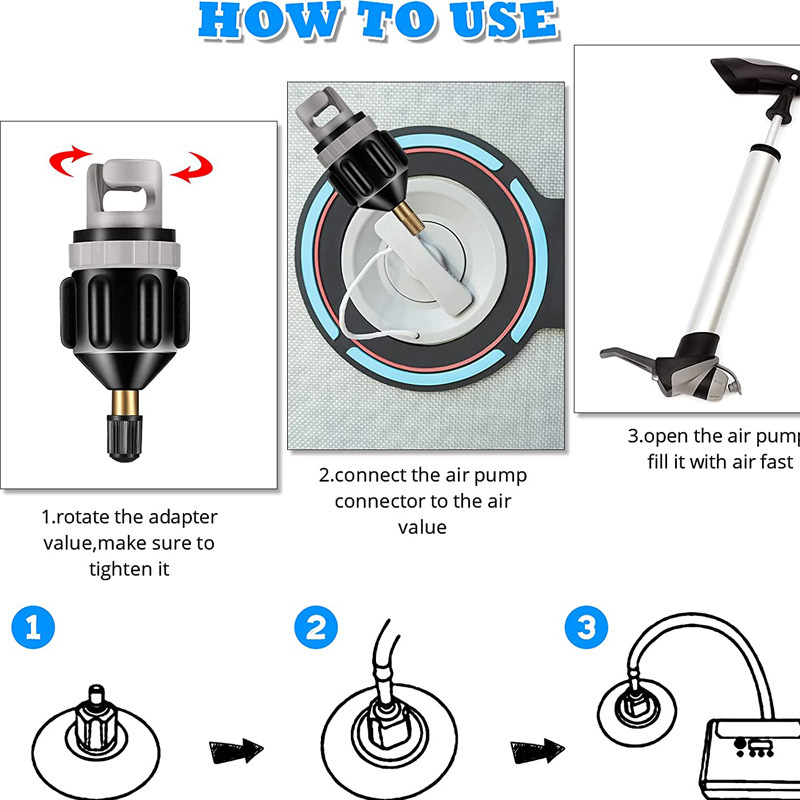 Universal SUP Pump Adapter Inf - Float Ball Valve ulasan dan harga
